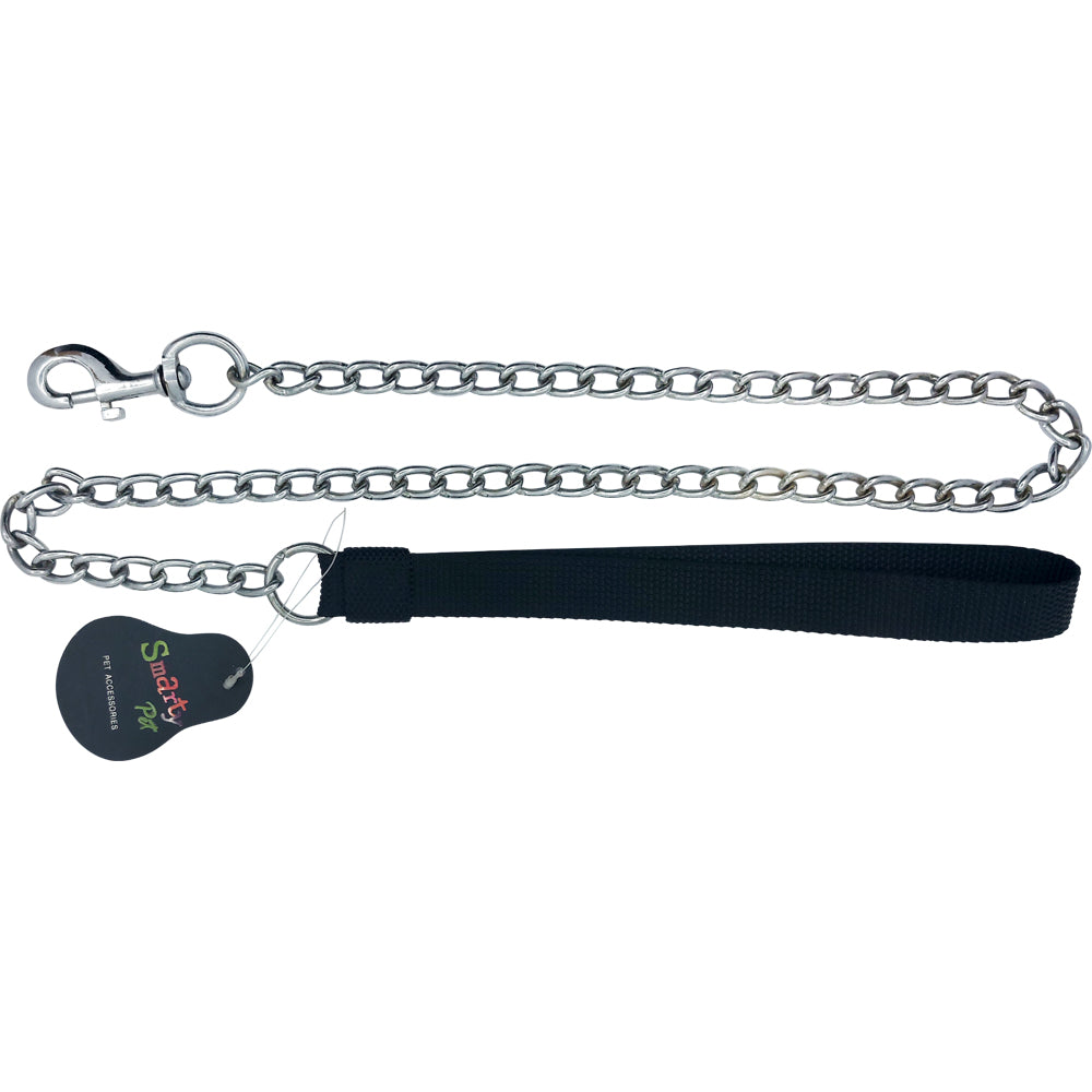 Dog Chain Lead with Handle | Normal Steel Chain Training Leash Heavy-Duty | For Large Breed Dogs