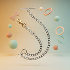 Grinded Steel Dog Chain Collar | Smooth Polished Finish Anti-Tangle Slip Chain | For Medium & Large Dogs