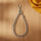 Grinded Steel Dog Choke Chain Collar | Professional Heavy-Duty Smooth Slip Training Collar | For Large Breed Dogs