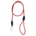 Short Braided Nylon Rope Dog Leash | Traffic Control Training Lead with Soft Grip | For All Breed Dogs
