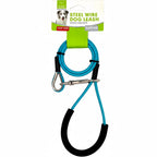 Nunbell Pet Cable Dog Leash | Strong Anti-Chew Coated Steel Wire Lead | For Medium & Large Dogs