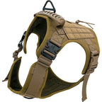 Tactical Dog Harness | Military-Grade MOLLE Adjustable Vest with Top Handle | For Medium & Large Dogs