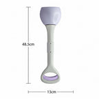 Folding Round Clutcher Dog Poop Scooper | Portable Claw Waste Collector Easy Clean | For All Pets