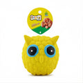 EE Toys Latex Squeaky Owl Dog & Cat Toy | Soft Animal Figure Fun Chew | For Small to Medium Pets