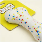 EE Toys Pop Bone Squeaky Latex Dog Chew Toy | Durable Dental Chew Bone | For Small to Medium Dogs