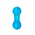 Nunbell Spike Dumbbell Treat Dispenser Dog Toy | Interactive IQ Puzzle Rubber Feeder Toy | For All Breed Dogs