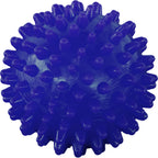 Squeaky Vinyl Spike Ball Dog Toy | Durable Textured Rubber Bounce Ball | For All Breed Dogs