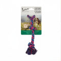 3-Knot Cotton Rope Dog Toy | Durable Braided Tug-of-War Chew Rope | For All Breed Dogs