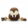 Plush Walrus Dog & Cat Toy | Soft Squeaky Stuffed Animal Toy | For All Pets