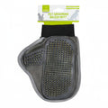 Nunbell Premium Pin Grooming Glove | Anti-Static Deshedding Massage Rubber Mitt | For Dogs & Cats | All Coat Types