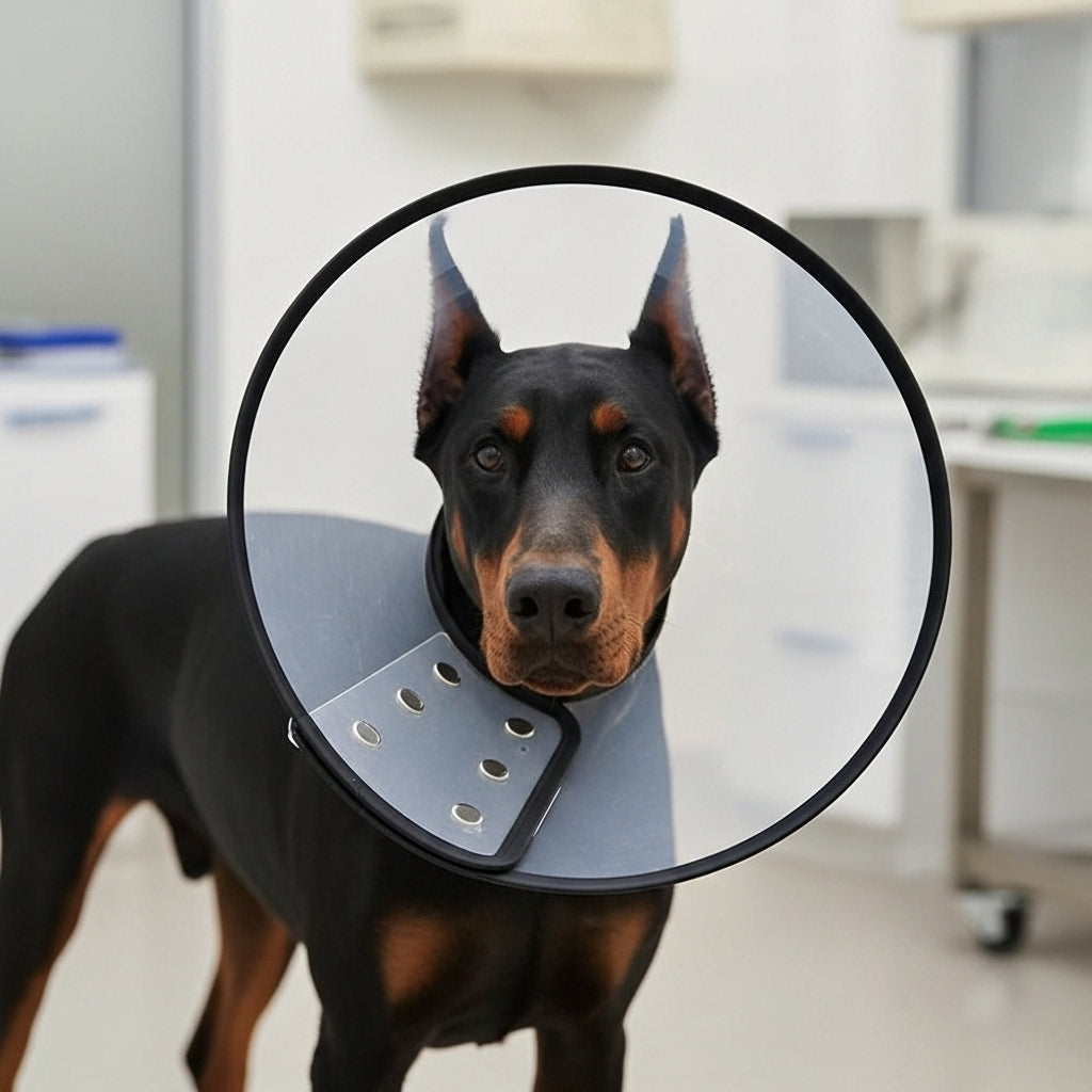 Electronic Dog E-Collar with Button Lock | Remote Training Collar Adjustable | For Medium & Large Dogs