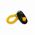 Dog Training Clicker with Spiral Chain | Positive Reinforcement Sound Aid Wrist Coil | For All Breed Dogs
