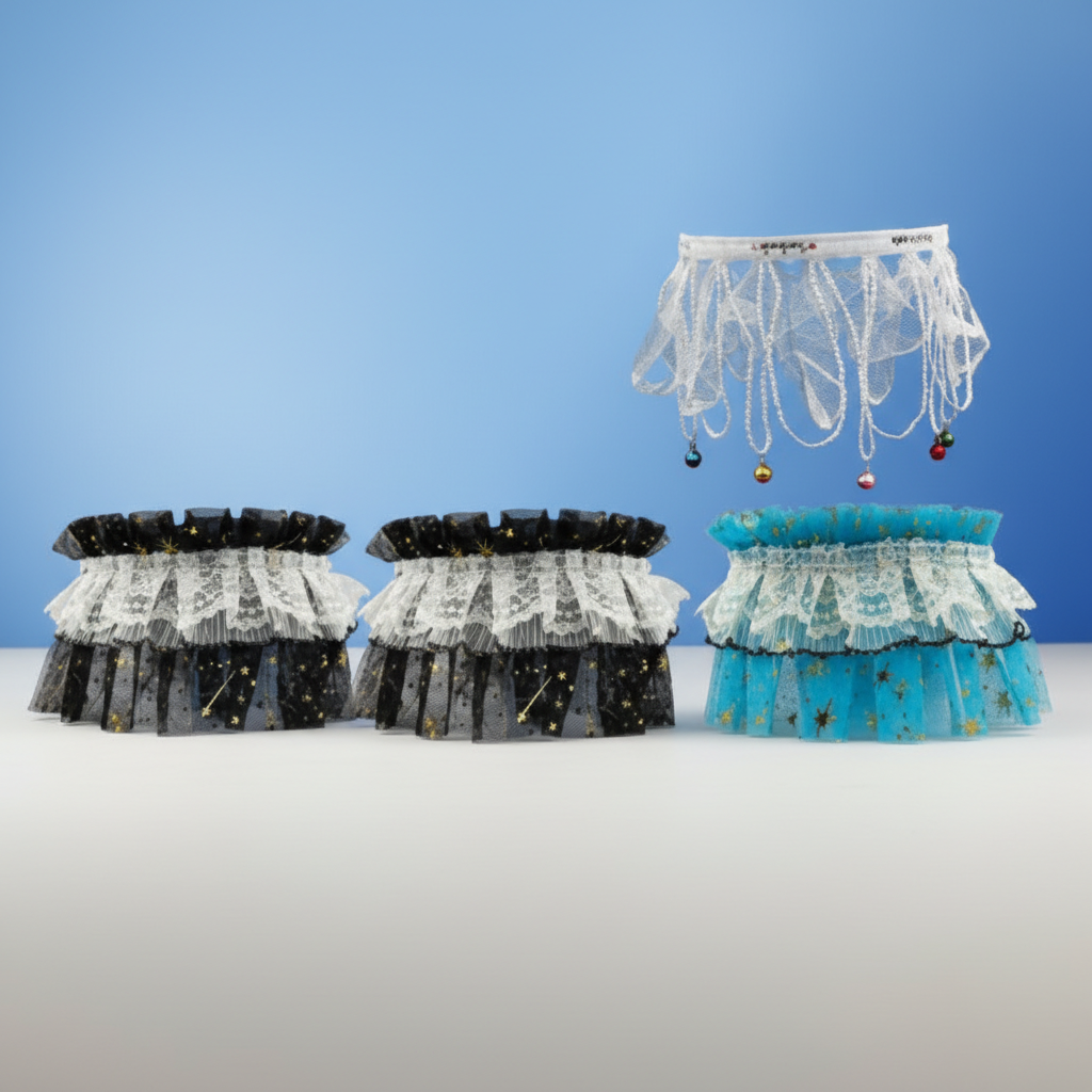 Pet Neck Bib | Adjustable Waterproof Dog & Cat Feeding Bib Easy Clean | For All Pets