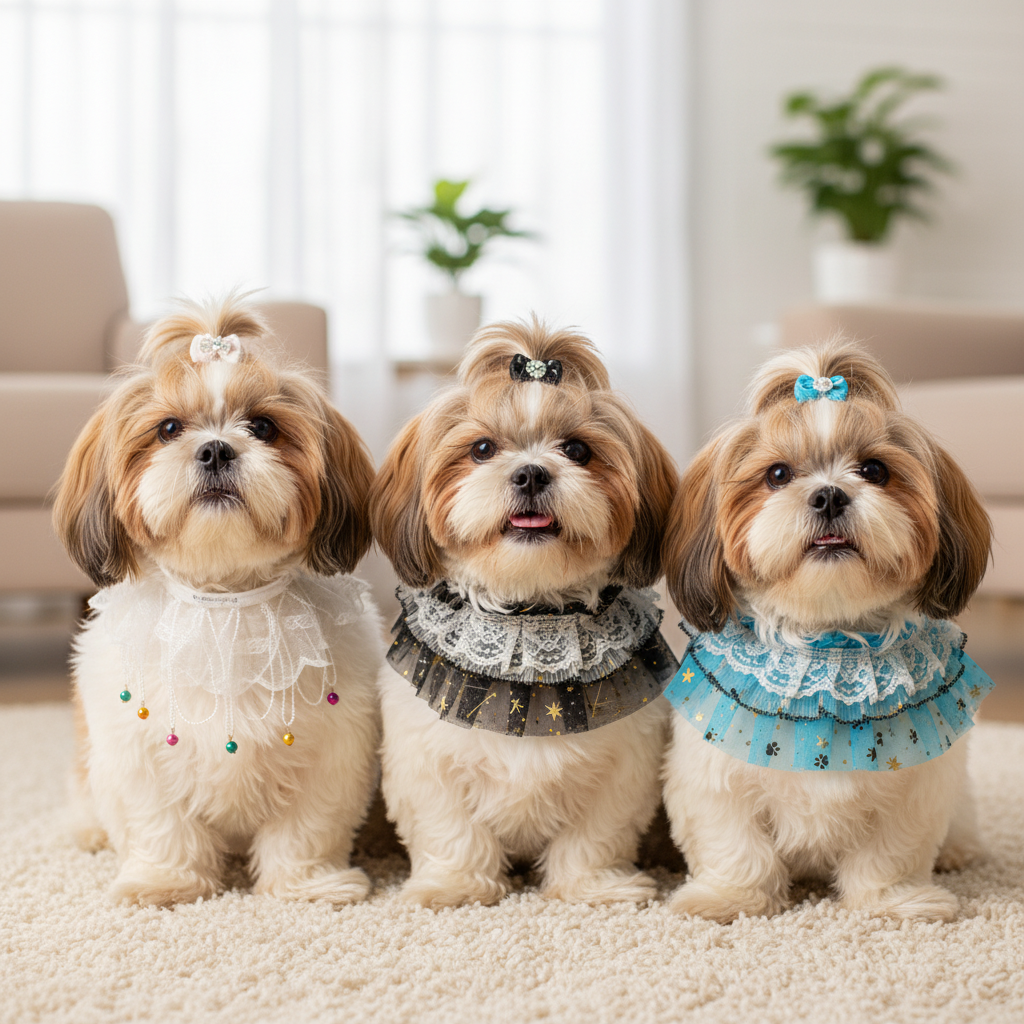 Pet Neck Bib | Adjustable Waterproof Dog & Cat Feeding Bib Easy Clean | For All Pets