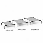Elevated Pet Cot | Breathable Mesh Cooling Raised Dog Bed Anti-Fatigue | For Dogs & Cats