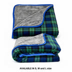 Soft Velvet Pet Blanket | Warm Cosy Fleece Dog & Cat Sleeping Blanket Washable | Multiple Sizes