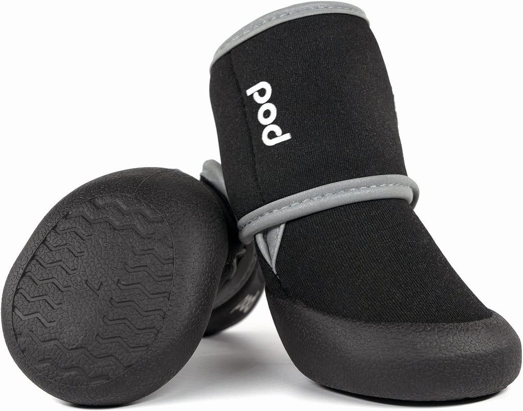 Holy Paws Long Waterproof Dog Boots | Extended Leg Anti-Slip Paw Protection Shoes | For Medium & Large Dogs