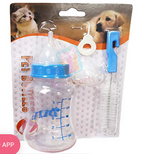 Pet Milk Feeding Bottle | BPA-Free Nursing Bottle with Nipple | For Puppies Kittens & Small Animals