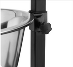 Adjustable Stand U-Shape Slant Pet Feeding Bowl | Elevated Ergonomic Feeder | For Dogs & Cats