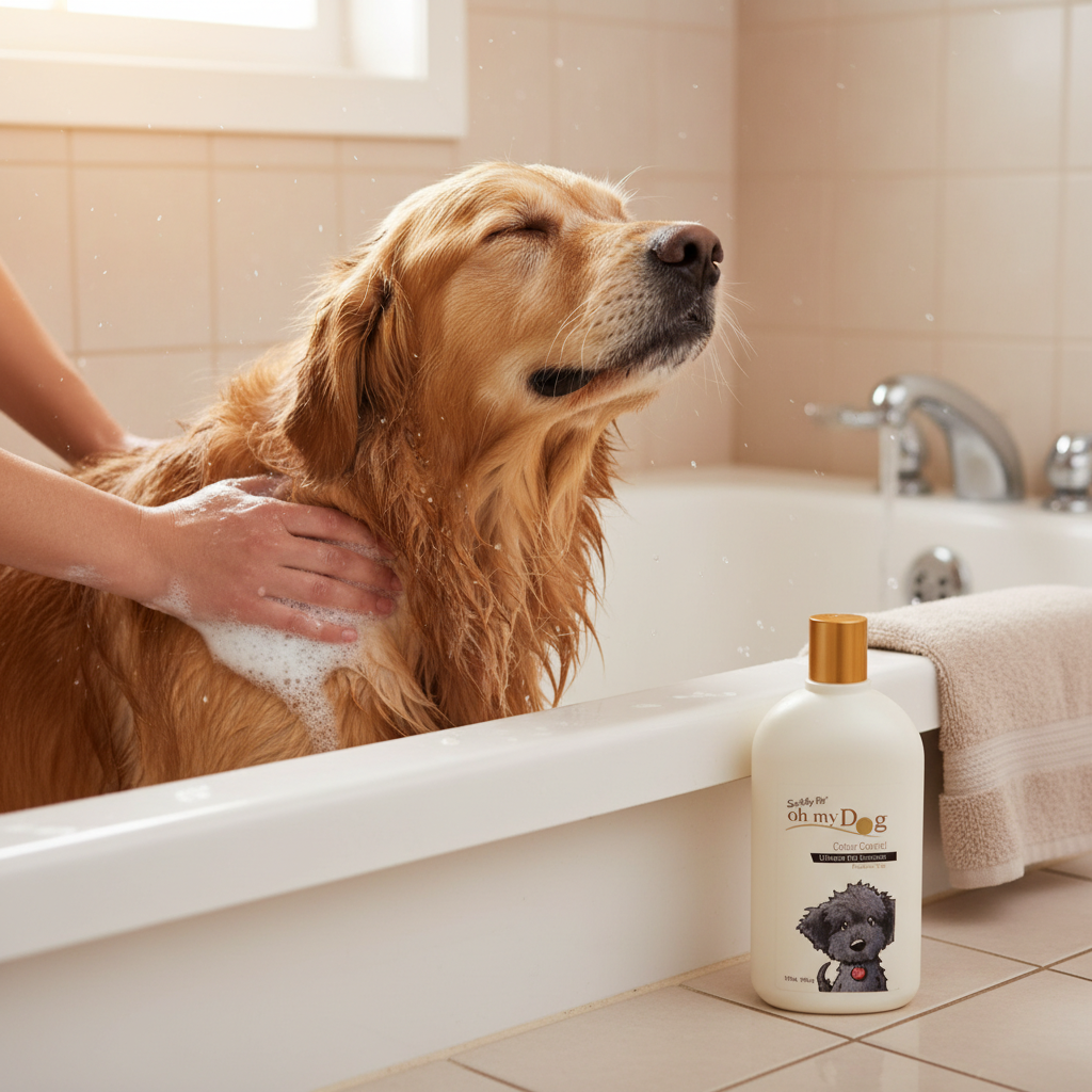 Holy Paws Oh My Dog Odour Control Dog Shampoo | Long-Lasting Deodorising Fresh Scent Formula | For All Coat Dogs