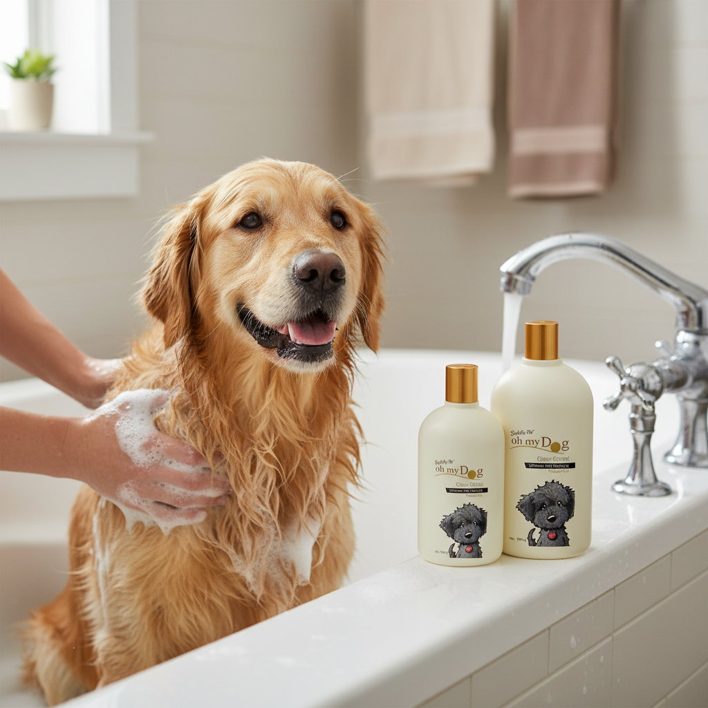 Holy Paws Oh My Dog Odour Control Dog Shampoo | Long-Lasting Deodorising Fresh Scent Formula | For All Coat Dogs