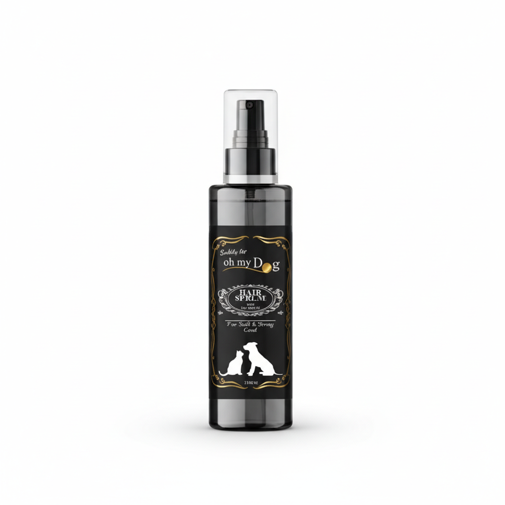 Holy Paws Oh My Dog Hair Serum | Detangling Shine-Boost Anti-Frizz Coat Conditioning Serum | For Dogs