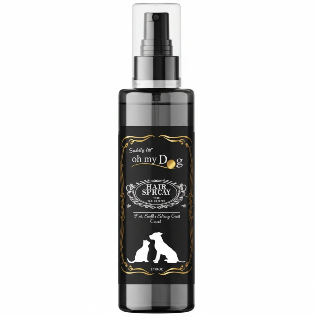 Holy Paws Oh My Dog Hair Serum | Detangling Shine-Boost Anti-Frizz Coat Conditioning Serum | For Dogs