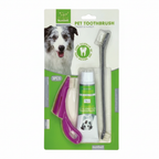 Nunbell Dog & Cat Dental Toothpaste Kit | Enzymatic Oral Care with Toothbrush Flavoured | For All Pets