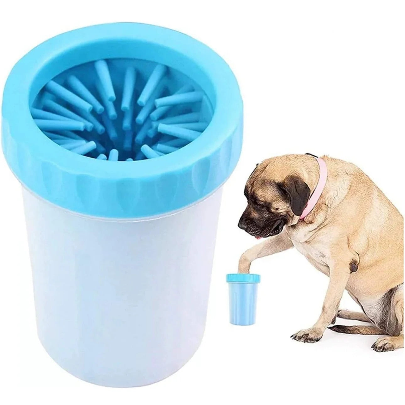 Portable Dog Paw Cleaner Cup | Soft Bristle Mud-Removing Paw Washing Cup | For All Breed Dogs
