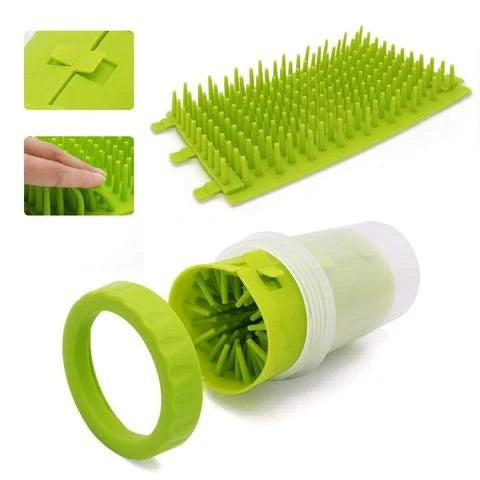 Portable Dog Paw Cleaner Cup | Soft Bristle Mud-Removing Paw Washing Cup | For All Breed Dogs