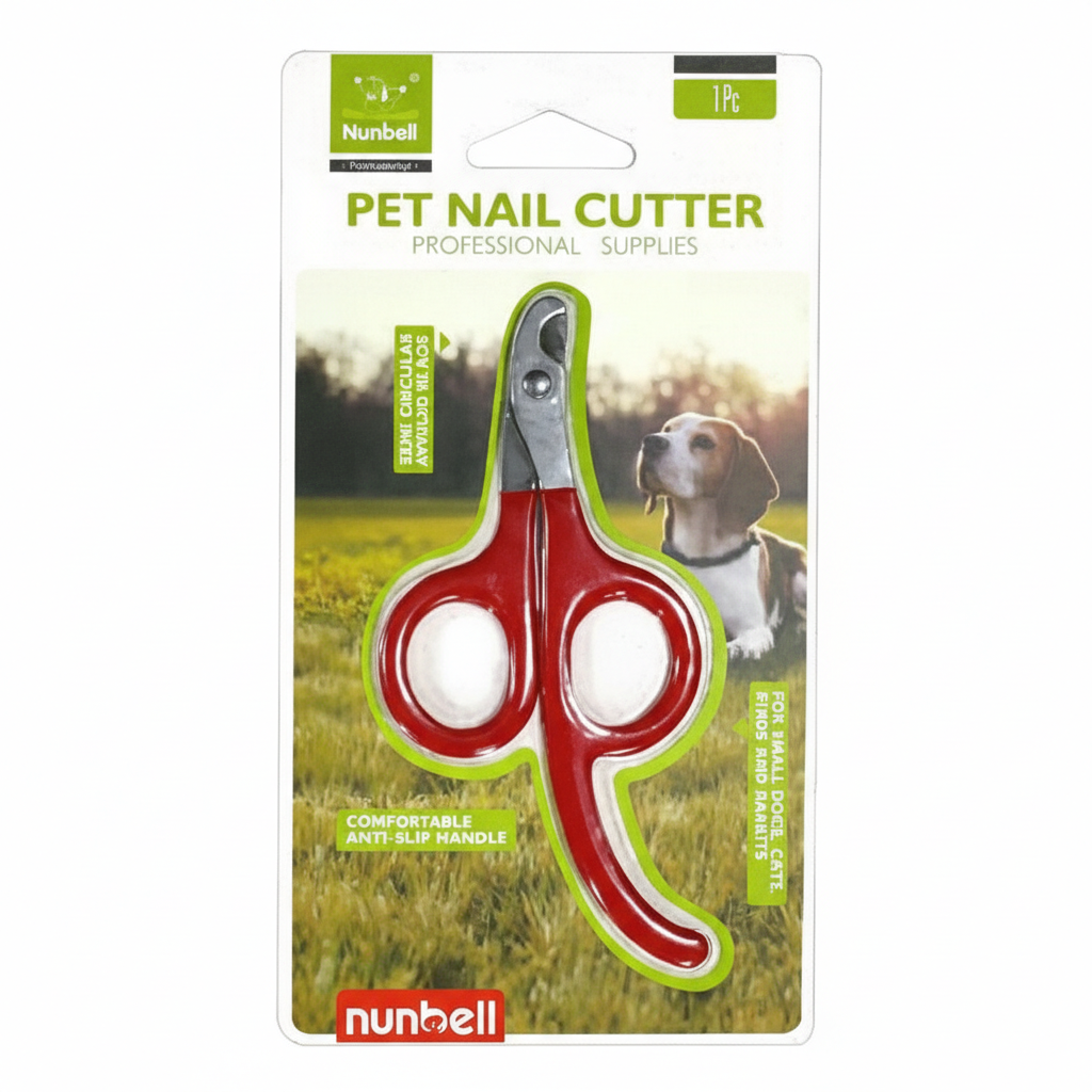 Small Animal Nail Clipper | Precision Stainless Steel Trimmer with Safety Guard | For Rabbits Guinea Pigs & Birds