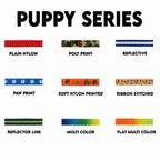 Multi-Colour Nylon Dog Leash & Harness Set | Vibrant Printed Adjustable No-Pull Combo | For Small to Medium Dogs