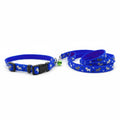 15mm Nylon Dog Leash & Collar Set | Matching Adjustable Walking Combo Durable | For Medium Dogs