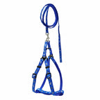 15mm Nylon Dog Leash & Harness Set | Adjustable No-Pull Lightweight Walking Combo | For Medium Dogs