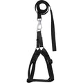 Plain Nylon Dog Leash & Harness Set | Lightweight No-Pull Adjustable Walking Combo | For All Breed Dogs