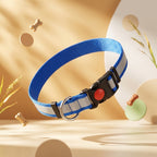 Reflective Safety Dog Collar | High-Visibility Night Walking Adjustable Nylon Neck Strap | For All Breed Dogs